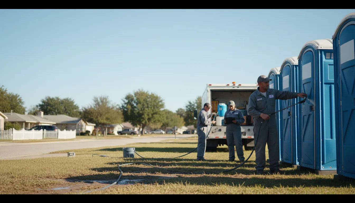 Long-Term Portable Toilet Rental in Delaplaine, AR near me